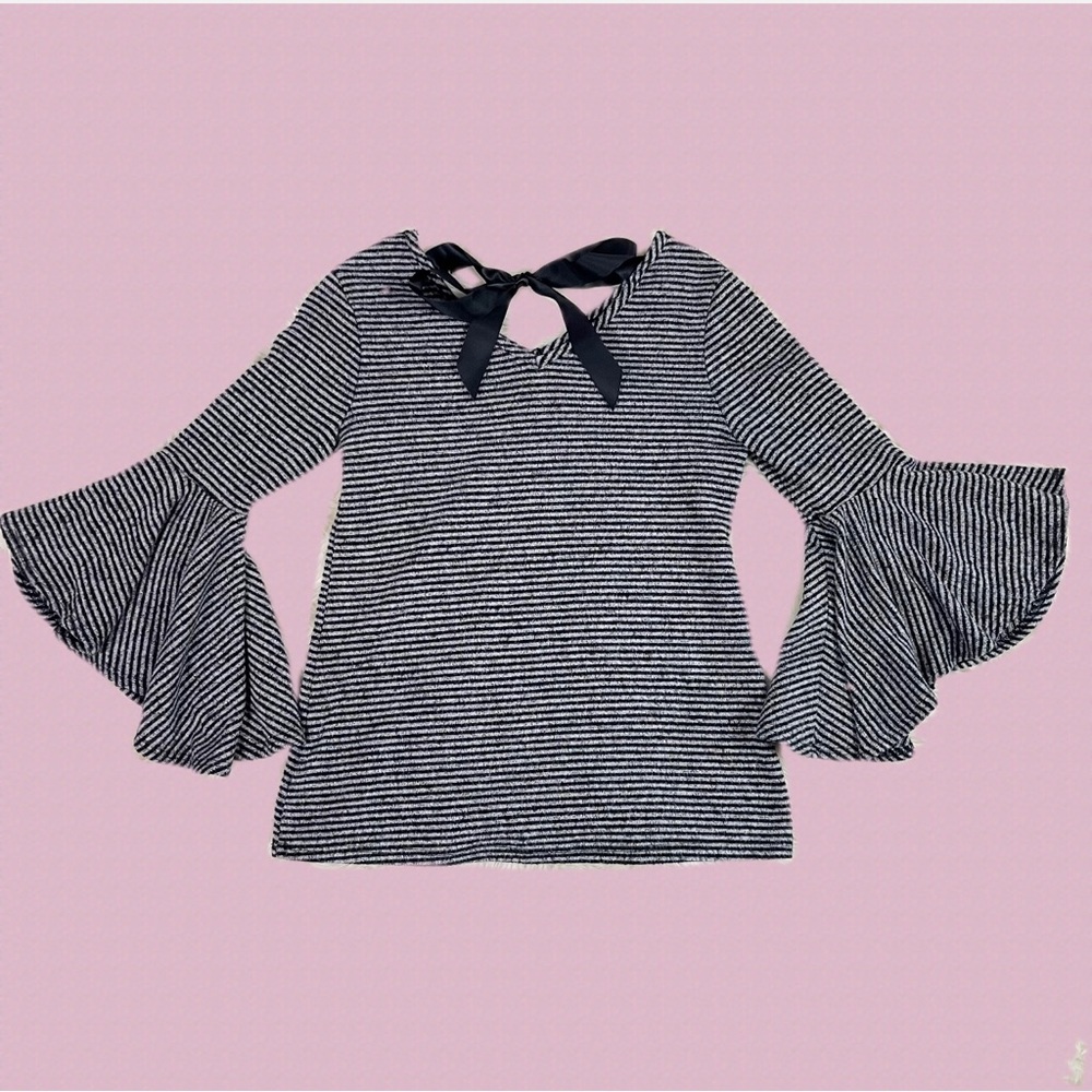 Amy Byer Bell Sleeve Top